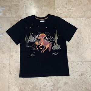 NWOT Vintage Haley Menzies Western Cowboy Horse T-shirt Size S